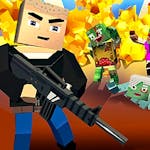 Blocky Zombie and Vehicle Shooting